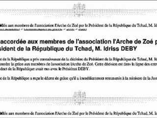 LA VISITE DE IDRISS DEBY A PARIS  SUR TOL