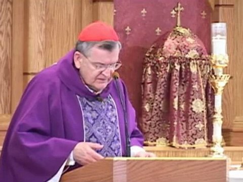 Dec 05 - Homily - Card. Burke: Unite to Him who Sends Us