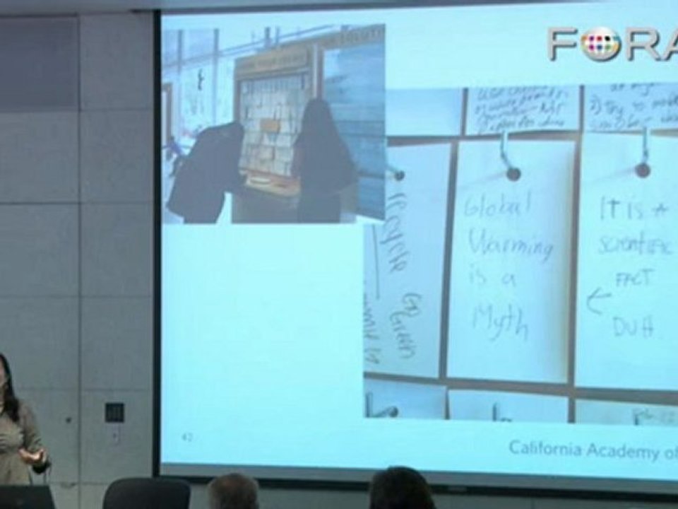 A Climate Change Exhibit Inspired by Social Networking