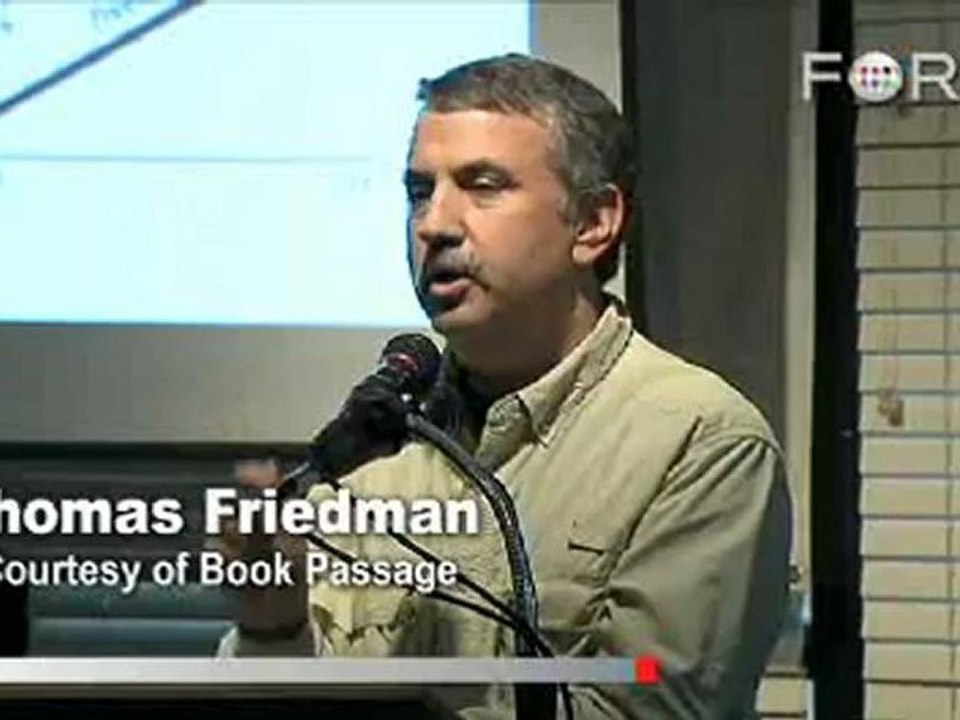 Thomas Friedman Warns Against Petro-Dictatorships