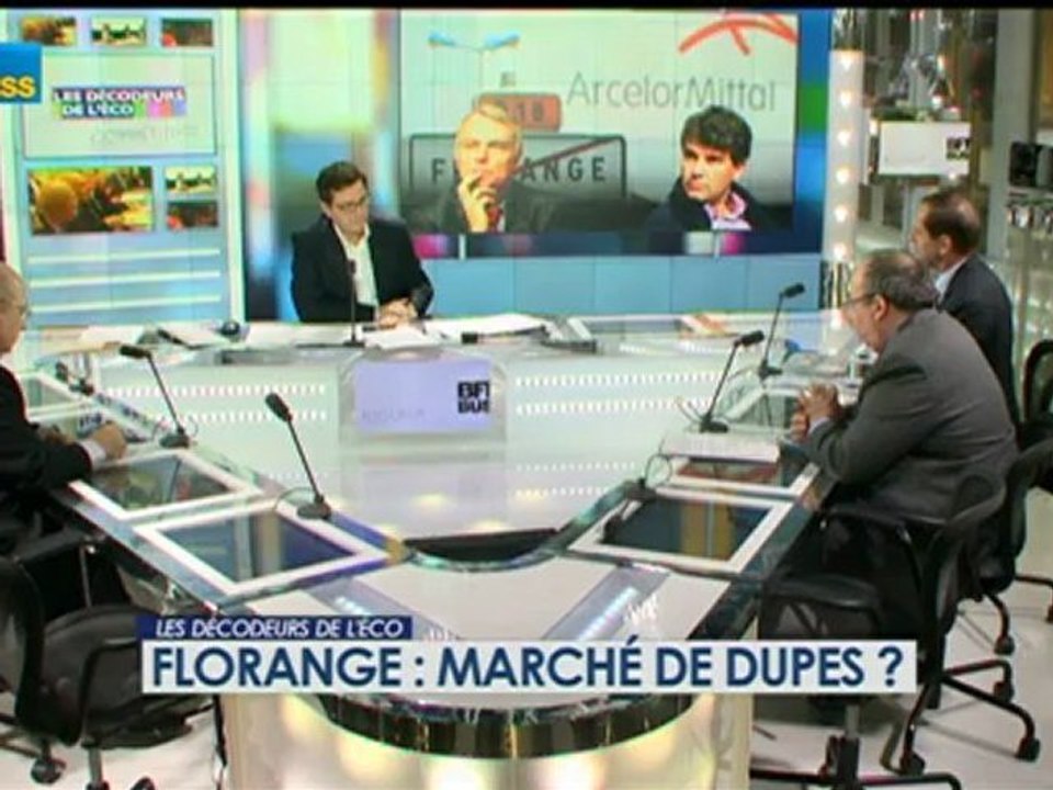05/12 BFM : Les décodeurs de l'éco - Florange: qu'est-ce qu'on nous cache? 1/5