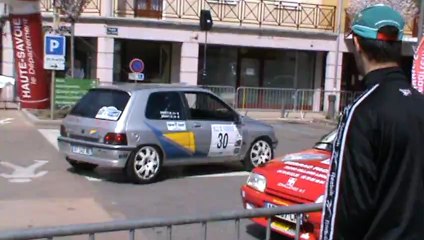 rallye de faverges Parc Fermé 1