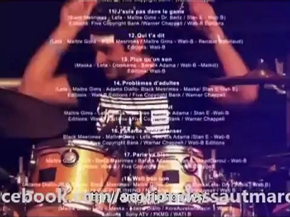 SEXION D'ASSAUT - AVANT QU'ELLE PARTE (LIVE DVD WATI BERCY)