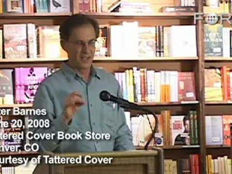 Peter Barnes Explains His Carbon Emissions Reduction Plan