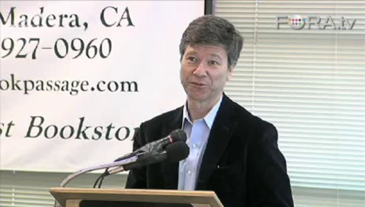 Jeffrey Sachs on Unsustainable Lifestyles
