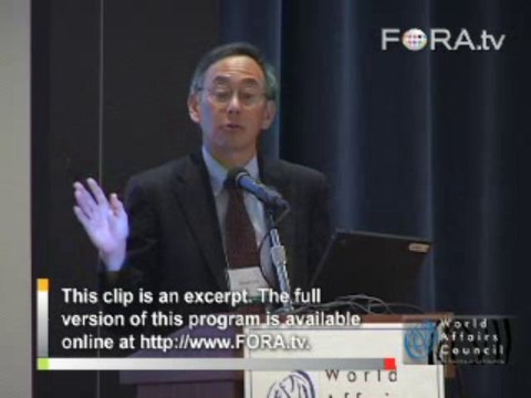 Steven Chu on Climate Change and Its Dangers