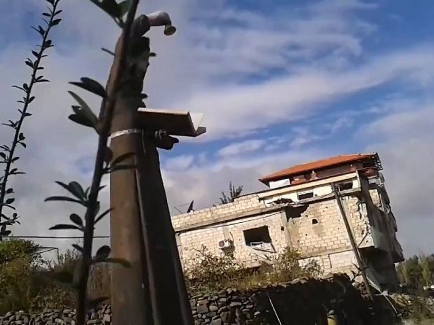 The Vandalism in Golan Heights