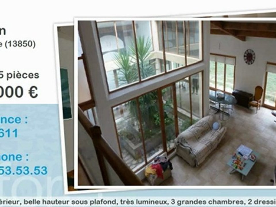 Vente maison 5 pièces Greasque
