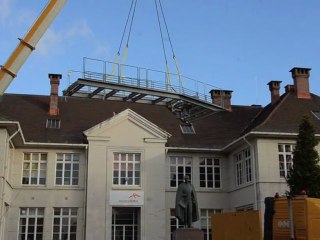 LE CREUSOT : Une nouvelle passerelle pour ArcelorMittal