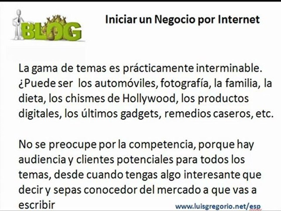 Iniciar un Negocio por Internet-Como usar la escrita en Internet para iniciar un negocio