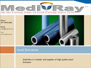 Lead Shielding Components| Medi-Ray