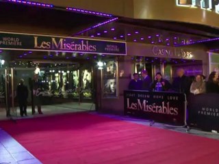 Roter Teppich: Hugh Jackman und "Les Misérables" in London