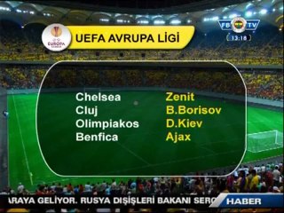Fenerbahçemizin, Şampiyon Ligi'nden Olası Rakipleri