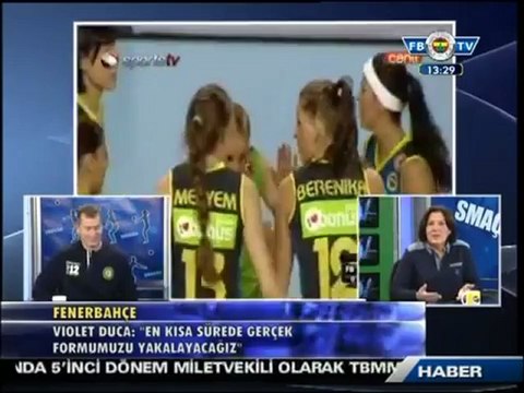 6 Aralık 2012 FBTV Smaçör Programı Violet Duca Açıklamaları