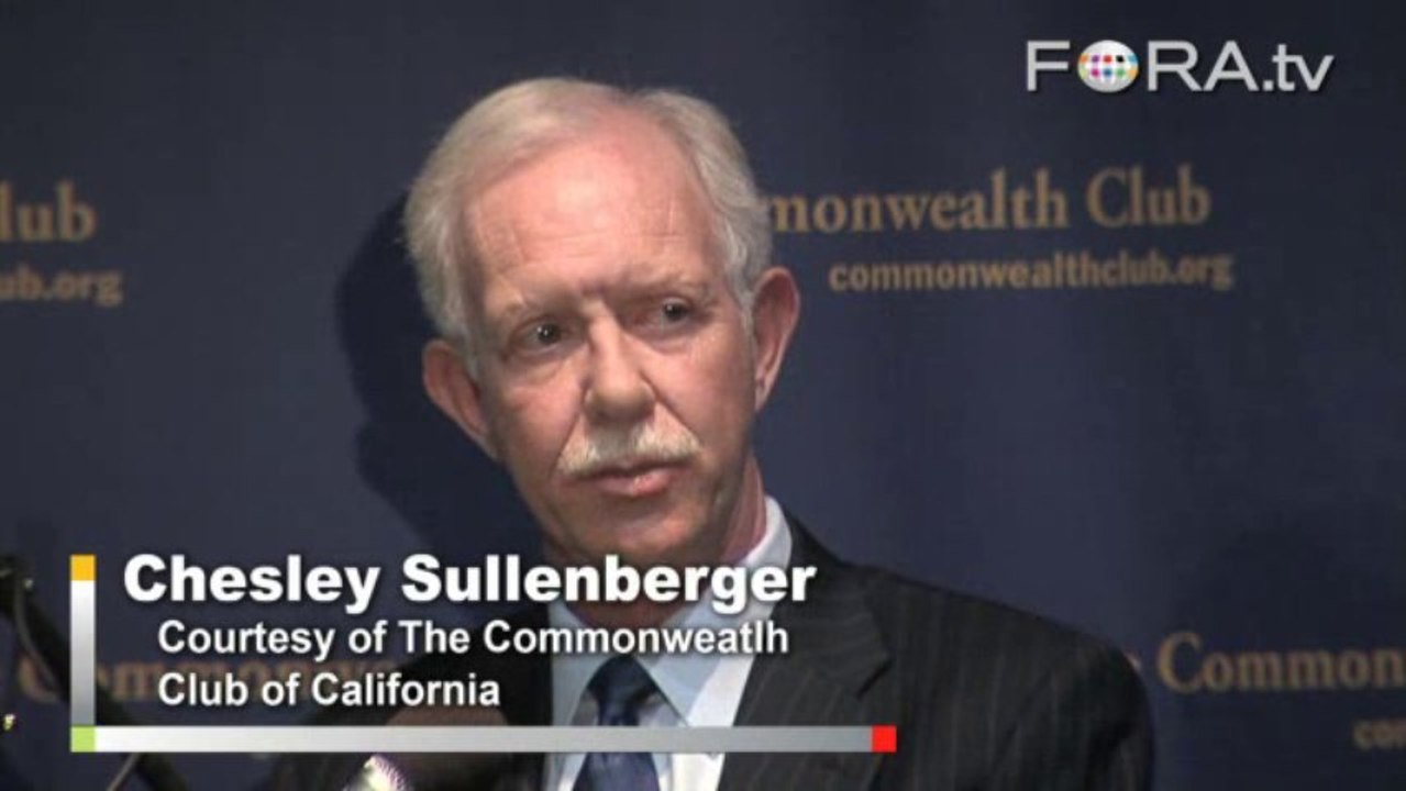 Capt. Sully on Aviation Safety in a Turbulent Economy