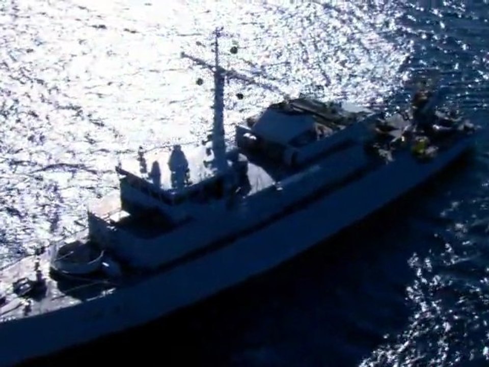 Opération contre-minage aux Sablettes