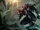 League of legends Login themes - Zed, the Master of Shadows