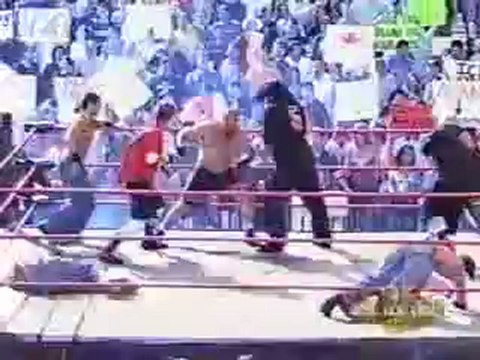 WCW Nitro 2000-08-28 Vampiro & ICP vs. 3 Count