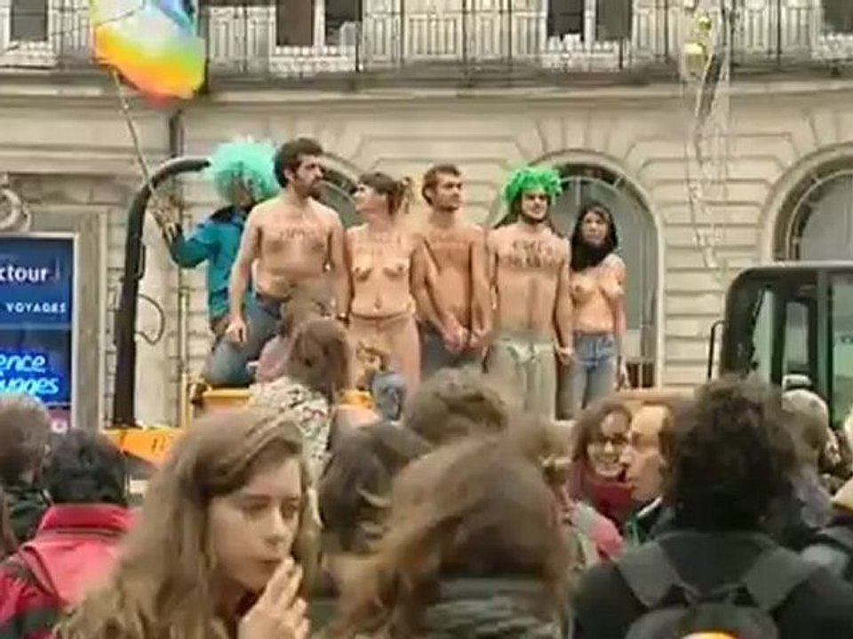 Notre Dame des Landes : manif  à Nantes contre l'aéroport