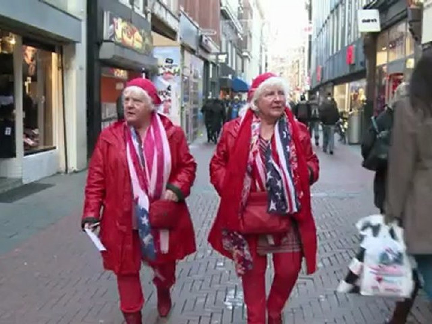 Dutch granny prostitutes celebrate red light life - video Dailymotion