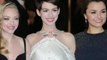 Anne Hathaway backs her new movie Les Miserables at London premiere