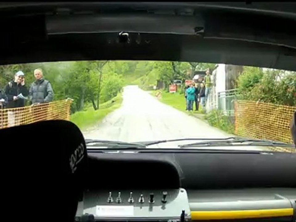 Rallye du Beaufortain  2012 caméra embarquée