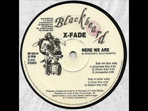X-Fade - Here We Are (Digital Mix)