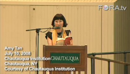 Amy Tan Reads from The Hundred Secret Senses