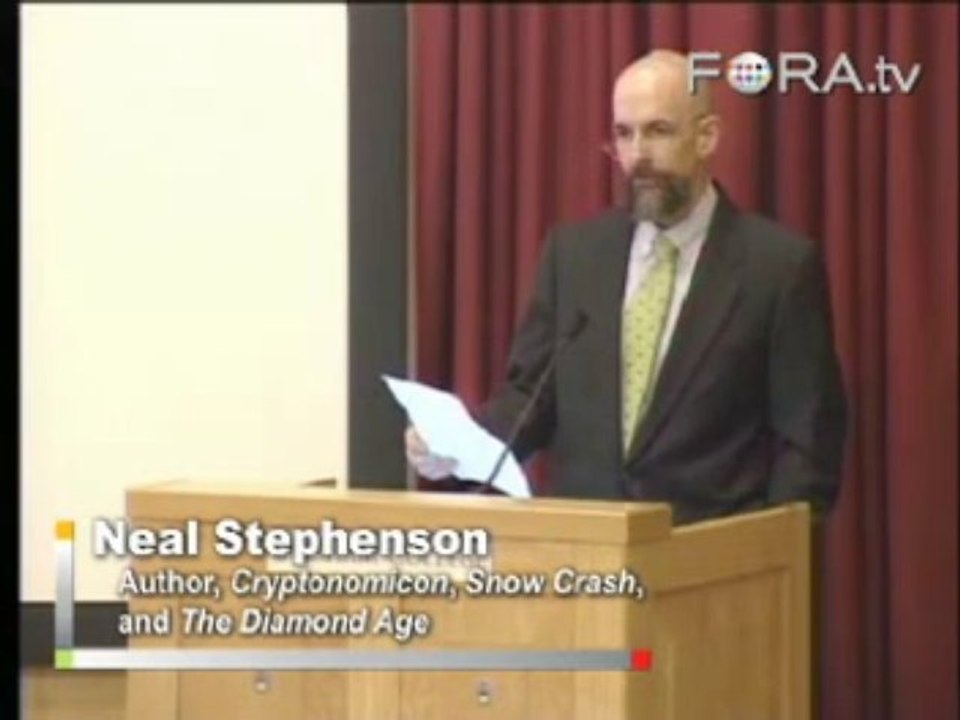Neal Stephenson on Intelligence and Science Fiction