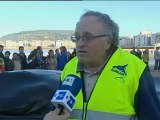 La ballena avistada en San Sebastián muere en la playa de la Concha