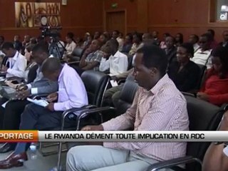 Le Rwanda dément toute implication en RDC