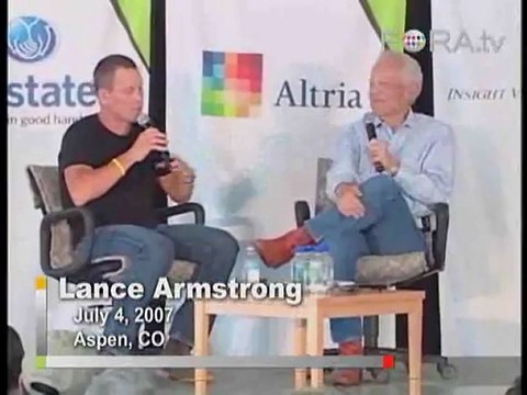 Lance Armstrong on Surviving Cancer