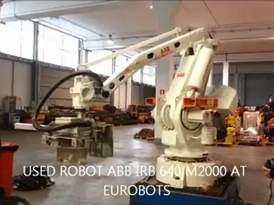 Eurobots-ROBOT USATO ABB IRB 640 M2000