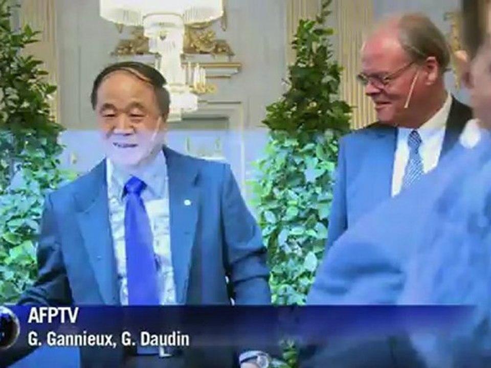 Mo Yan veut 'enthousiasmer' les lecteur chinois avec son Nobel