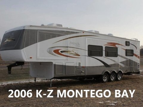2006 K-Z Montego Bay Sportster Toy Hauler 5th Wheel for Sale