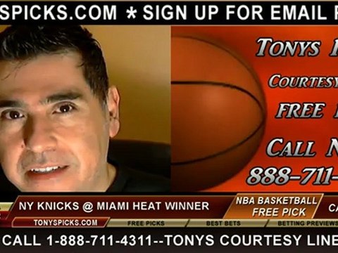 Miami Heat versus New York Knicks Pick Prediction NBA Pro Basketball Odds Preview 12-6-2012