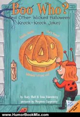Humor Book Review: Boo Who?: And Other Wicked Halloween Knock-Knock Jokes (Lift-the-Flap Knock-Knock Book) by Katy Hall, Lisa Eisenberg, Stephen Carpenter
