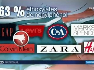 Greenpeace dénonce les marques de mode toxiques