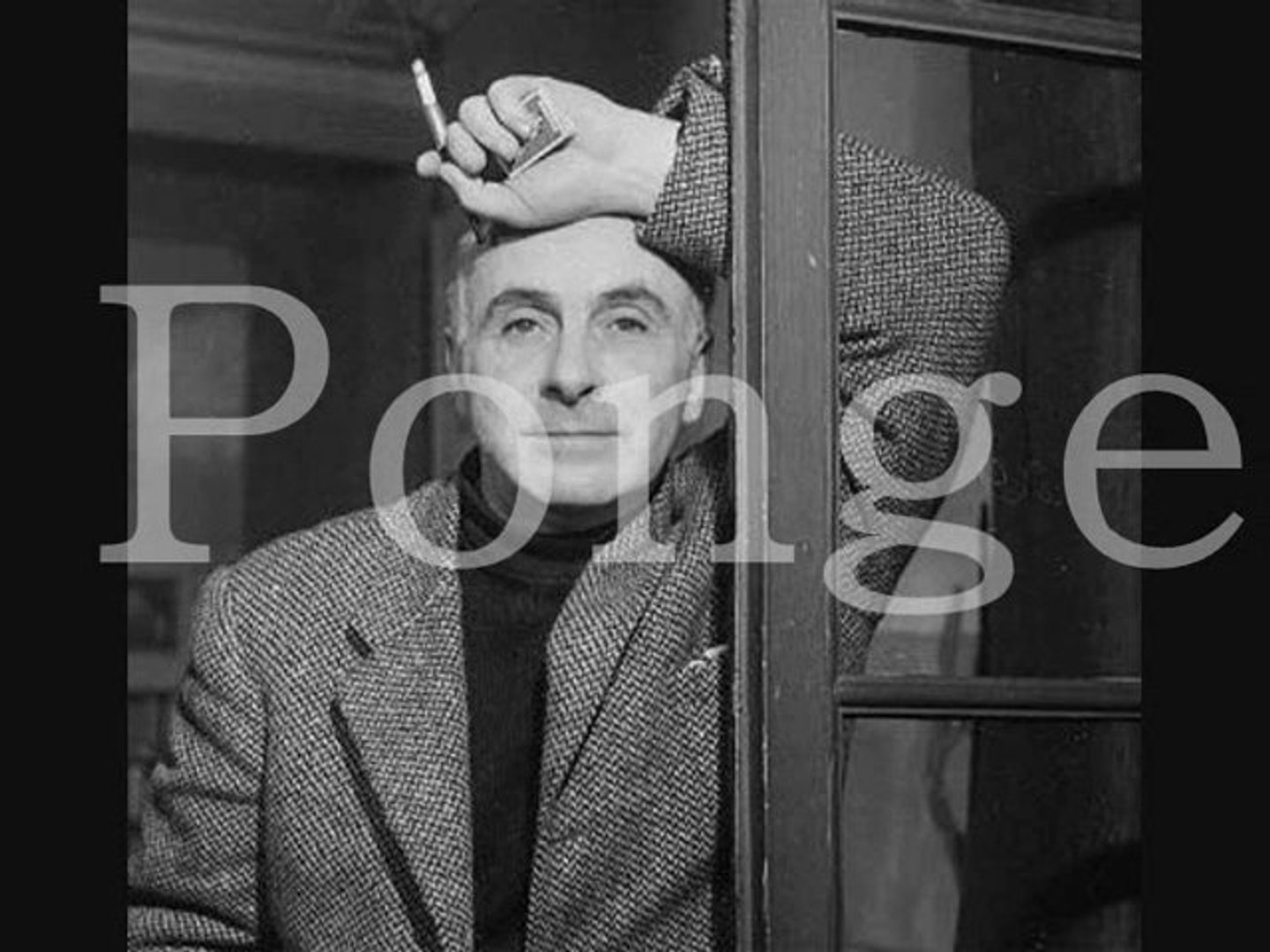 Francis Ponge A Chat Perche Video Dailymotion