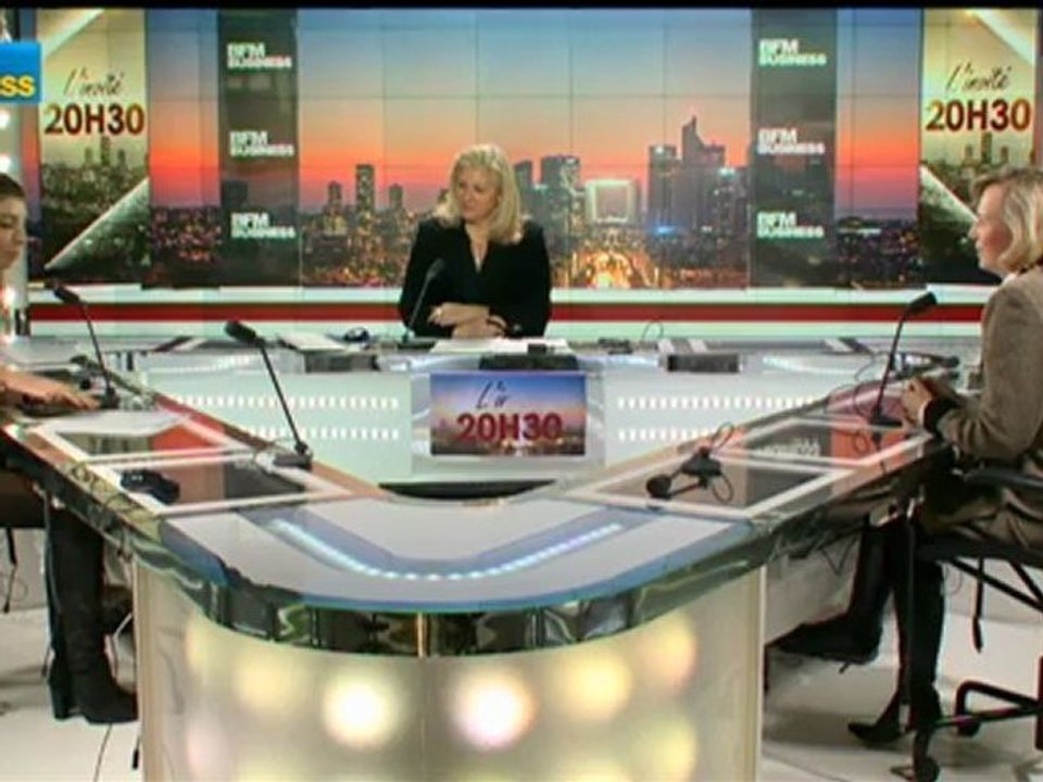 06/12 BFM : Le 20h30 - Virginie Calmels, présidente d'Endemol France et DG du groupe Endemol