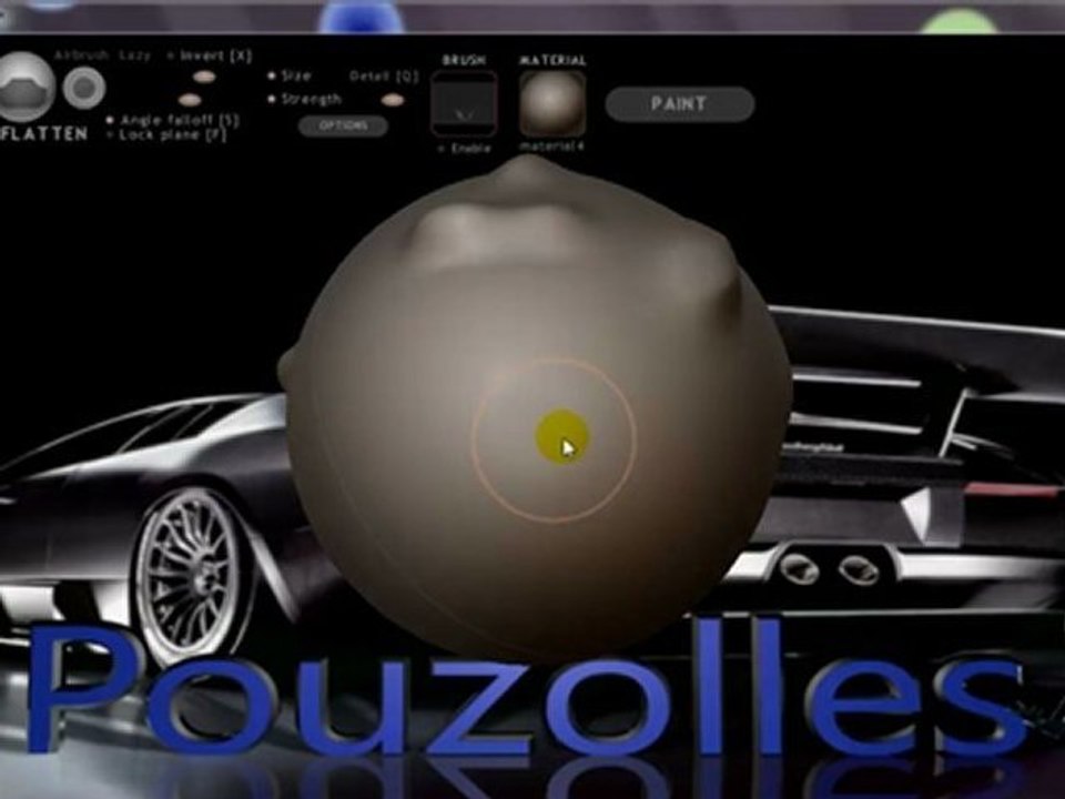 tuto Sculptris interface