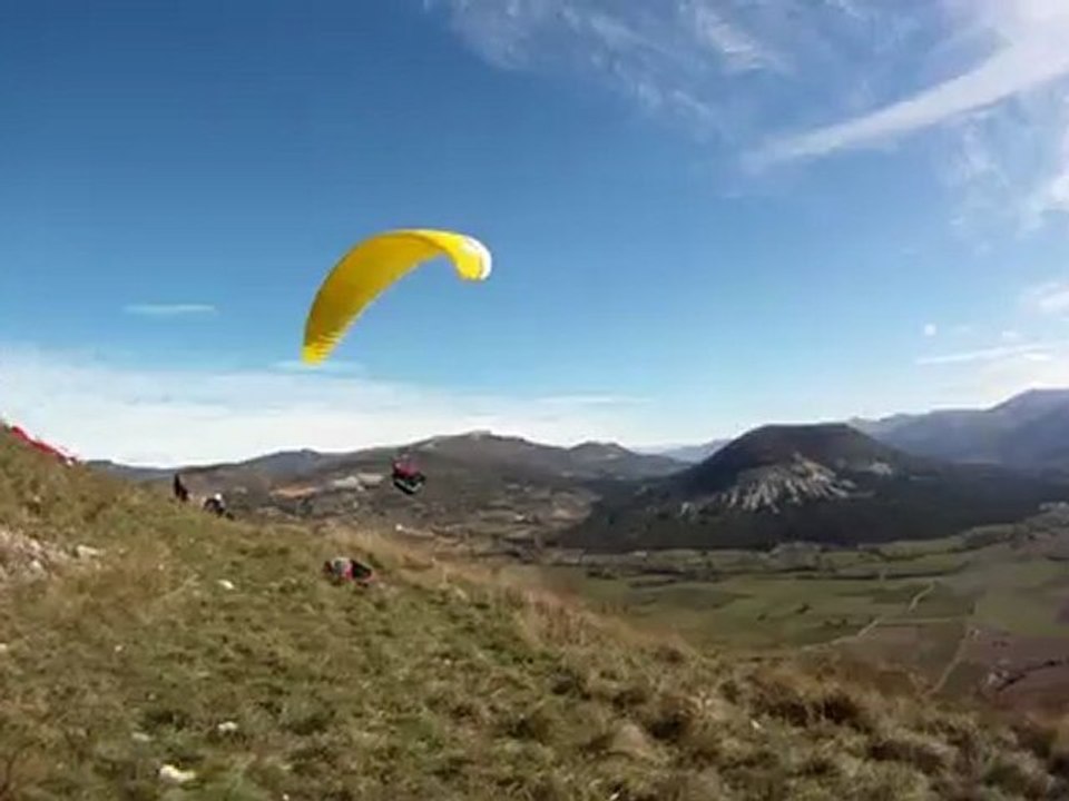 decollage site du  fort Est