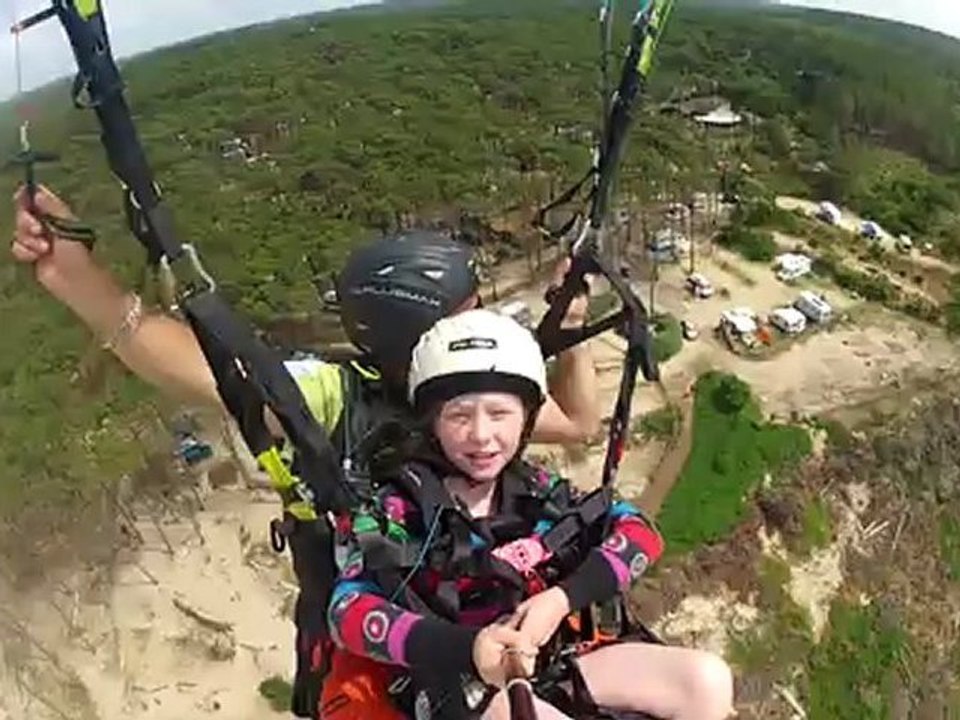 biplace à  la dune du pyla