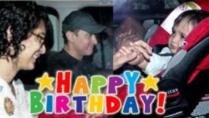 Aamir Khan Son Azad Rao Khan's 1st BIRTHDAY BASH