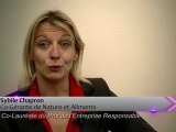 Sybile CHAPRON - Prix de l'Entreprise Responsable Nantes 2012