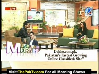 Muskurati Morning With Faisal Quresh By TV ONE - 7th December 2012 - Part 2