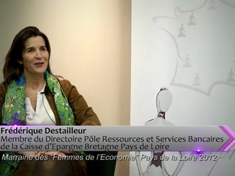 Frédérique DESTAILLEUR - Marraine des trophées Pays de la Loire 2012