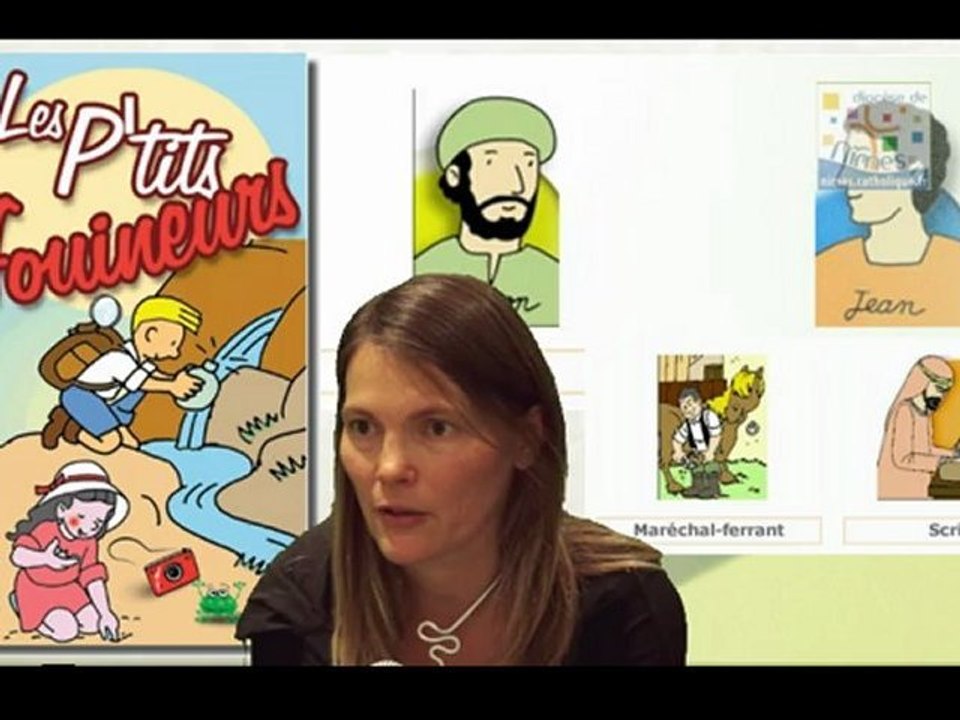 Marie Pujol, à l'équipe du Service Diocésain de Catéchèse