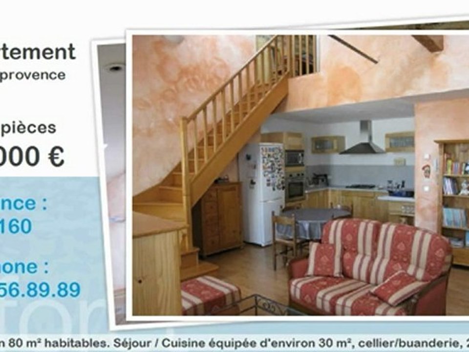 Vente appartement 3 pièces Salon de provence