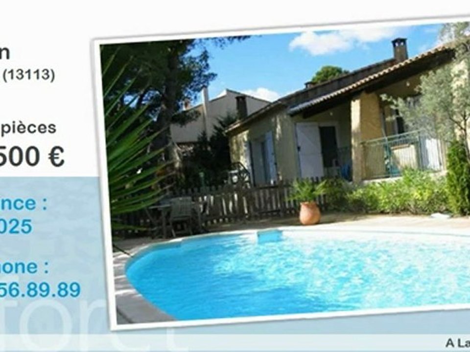 Vente maison 5 pièces Lamanon